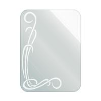 Зеркало 51*68  мат. рисунок SANAKS 45606